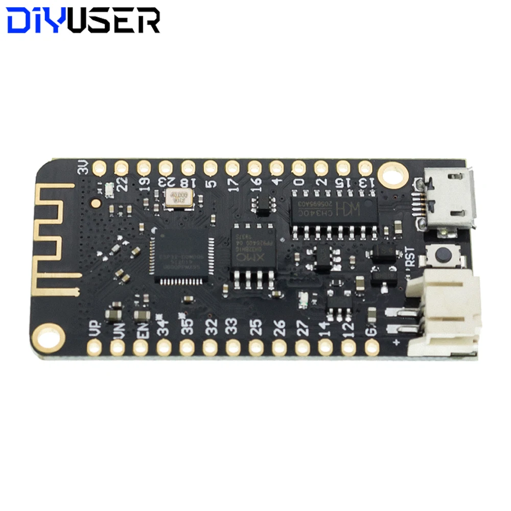 لوحة تطوير ESP32 WiFi + Bluetooth، فلاش 4 ميجابايت CH340C Type-C USB متوافقة مع Arduino IDE وMicroPython لمشاريع IoT