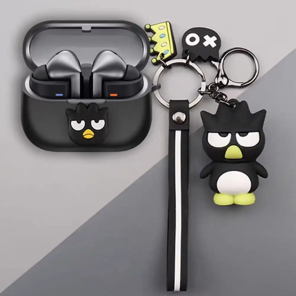 لطيف الكرتون أنيمي سانريو دور سماعة الغطاء الواقي لسامسونج غالاكسي براعم 3 برو رائجة البيع سماعة الرأس ل غالاكسي براعم 3