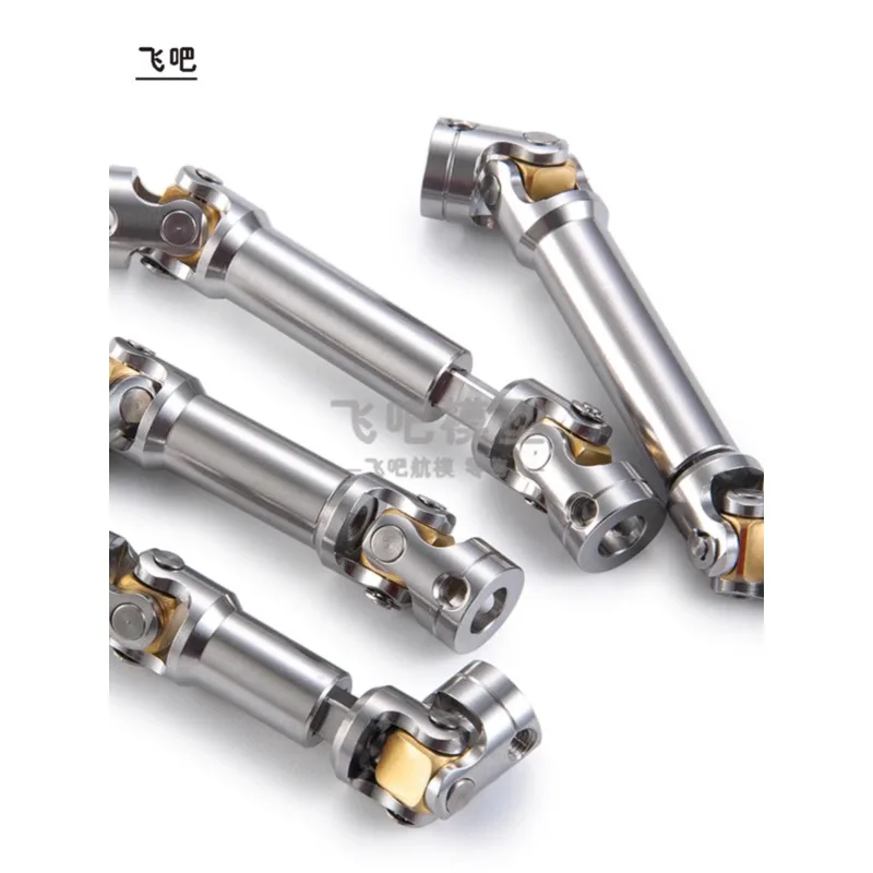 Stainless Steel Drive Shaft CVD Universal Joint for 1/14 Tamiya RC Truck Scania 770S R620 Mercedes Benz Actros Volvo MAN Parts