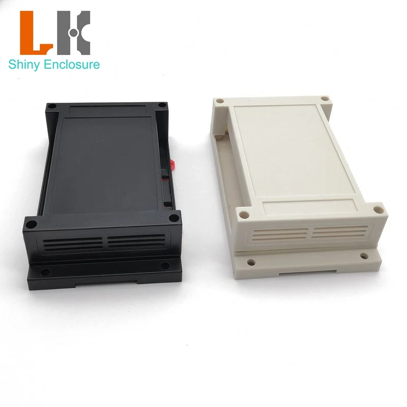 

5PCS/Lot 145x90x40mm Made In China Abs Electronic Control Project Box Din Rail Mount Housing Plc Enclosure