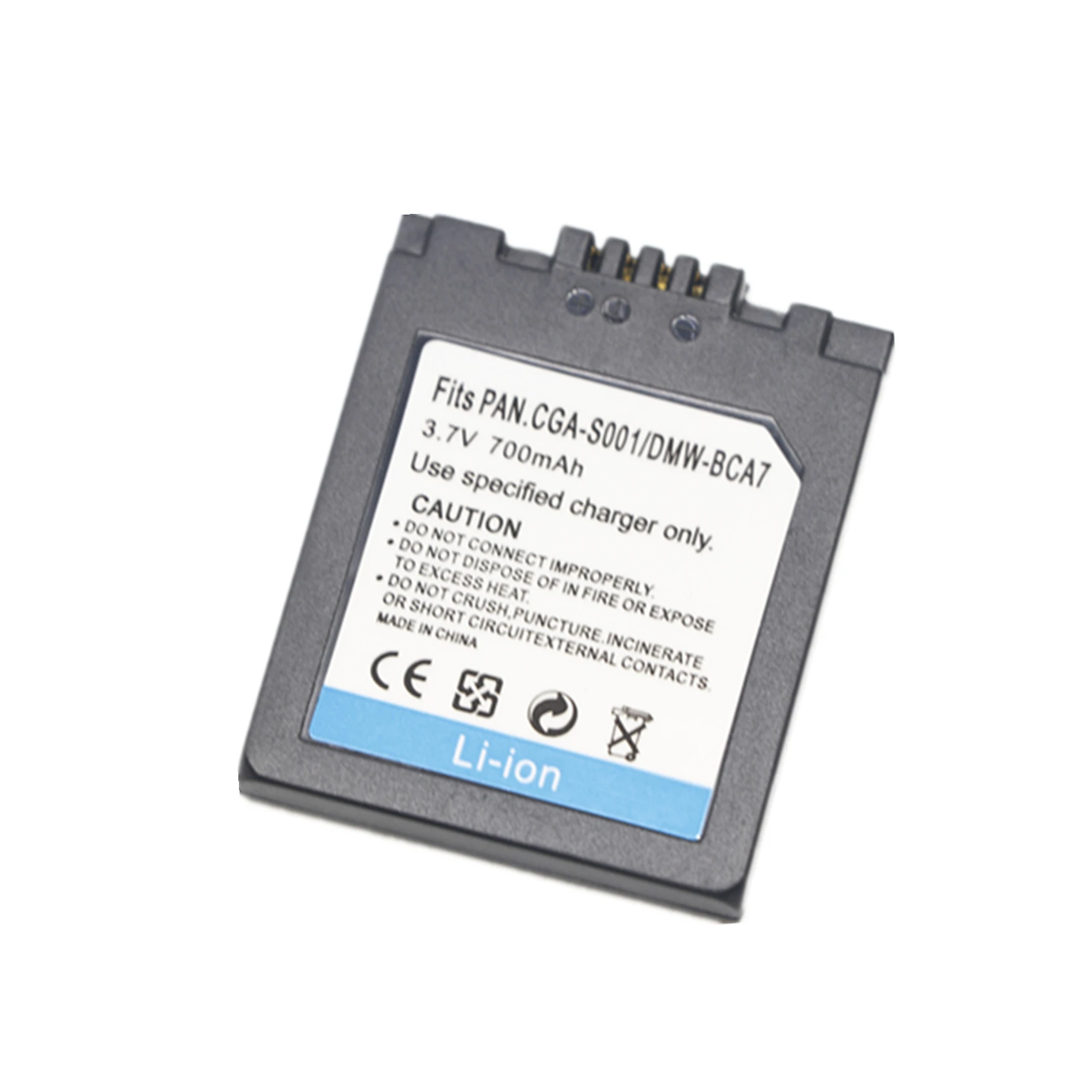 CGA-S001 Battery or Charger for Panasonic CGR-S001 DMW-BCA7 DMC-F1 FX1 FX5 Leica BP-DC2 D-LUX