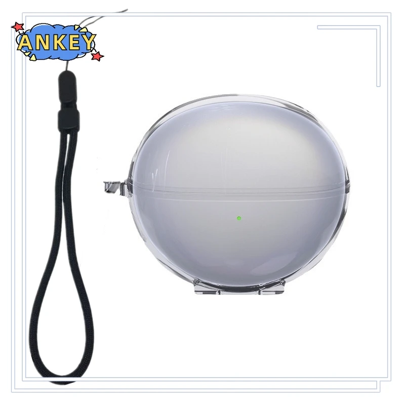 for Huawei FreeClip Case Transparent Protective Cover Anti-fall Soft Wireless Bluetooth Earbuds