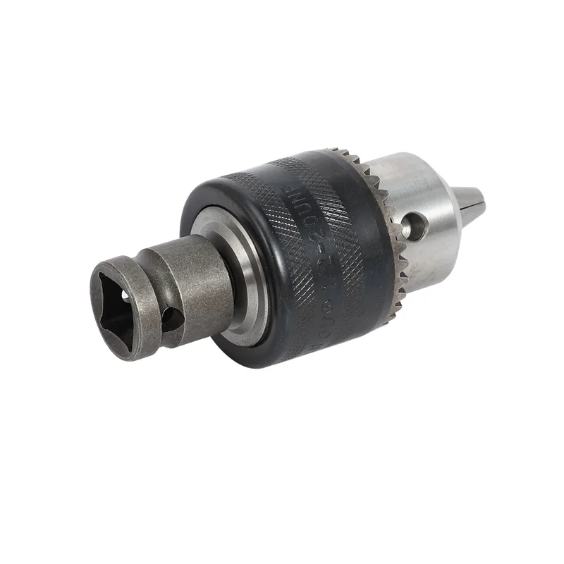 

2Set 1.5-13Mm Drill Chuck Drill Adapter 1/2 Inch Changed Impact Wrench Into For Electric Drills