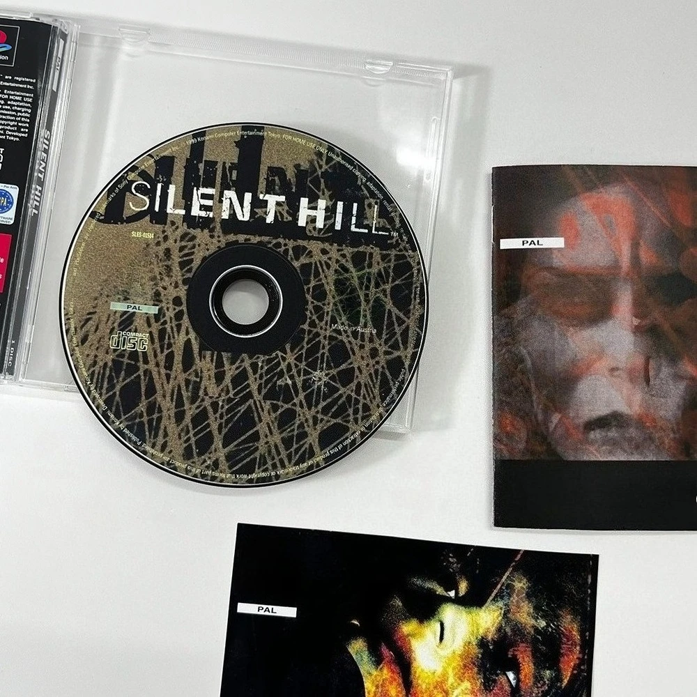 Kopia CD gry na PS 'Silent Hill' z instrukcją, wersja NTSC U/C J/PAL, odpowiednia dla PS 1 z modyfikowanym chipem umożliwiającym bezpośrednie odczytywanie na konsoli do gier. — zdjęcie produktu 2