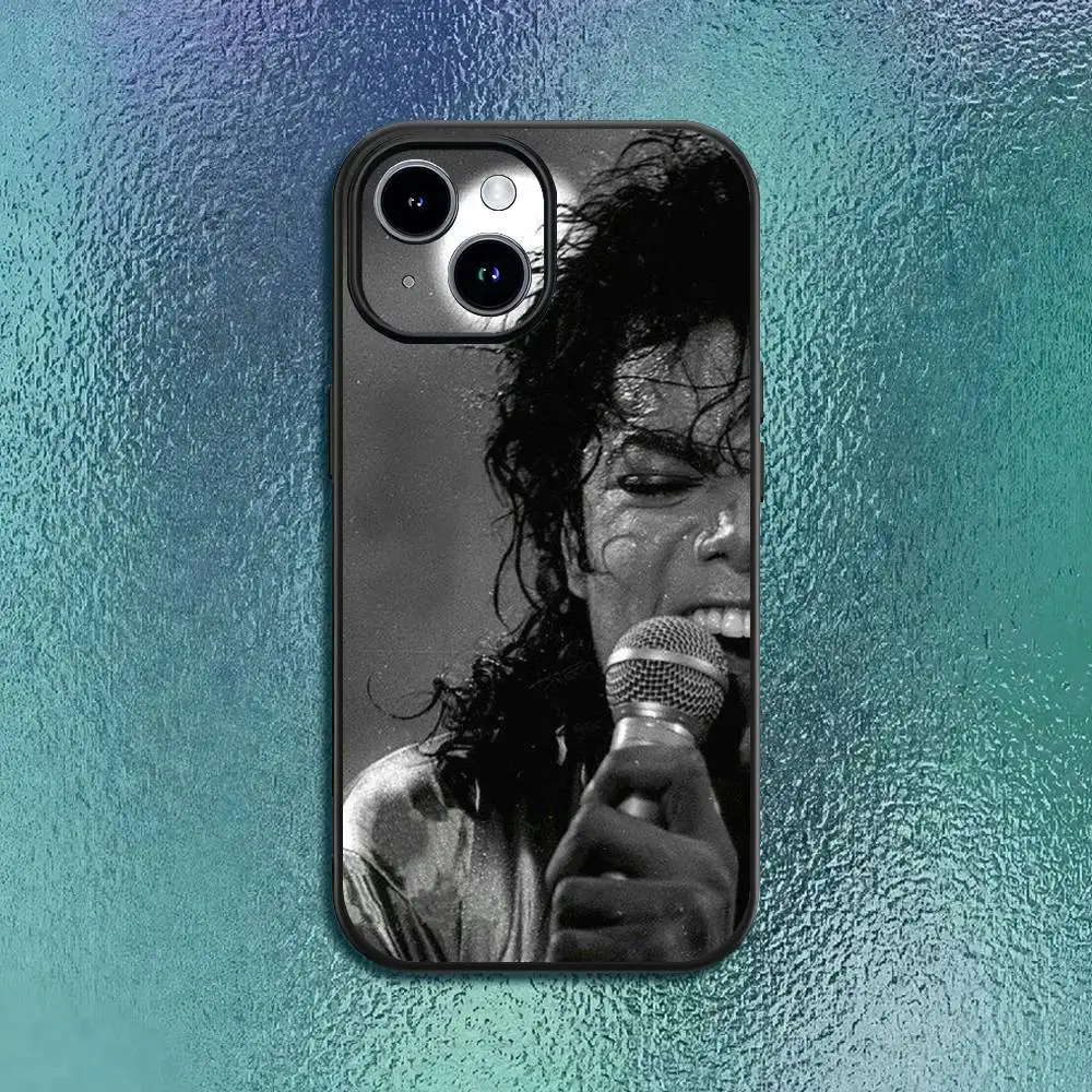 Singer M-Michael J-Jackson Phone Case For iPhone 17 16 15 11 12 14 13 Pro Max Mini X XR 7 Plus 17E Air Shockproof Cover Fundas