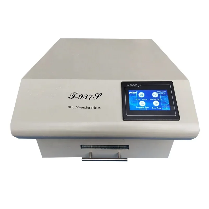 PUHUI Lead-Free Reflow Oven T-937S IR IC Heater BGA SMD SMT Desktop High Temperature Reflow Solder Oven Soldering station