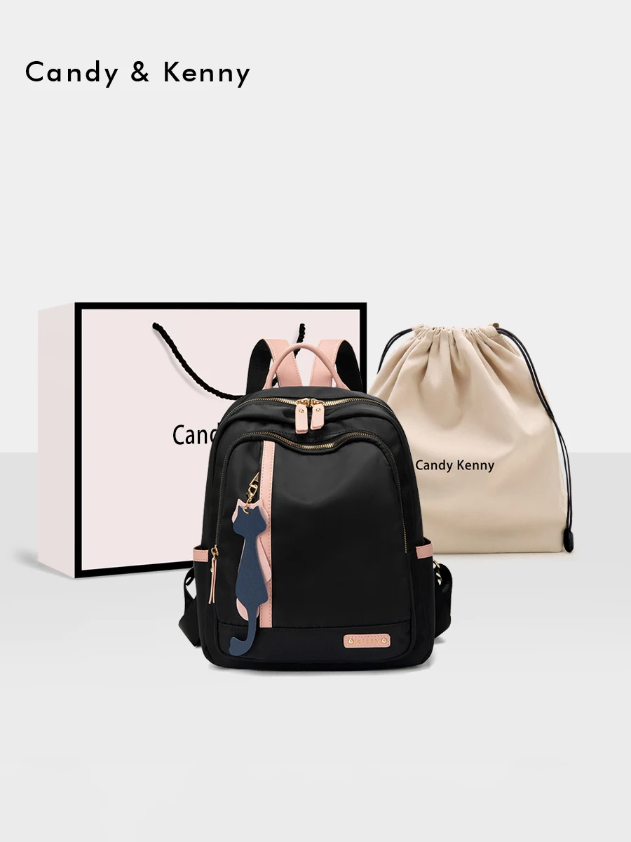 zaino-in-tela-da-donna-candy-kenny-grande-capacita-borsa-da-viaggio-casual-leggero-stile-pendolare-manico-morbido-chiusura-con-cerniera