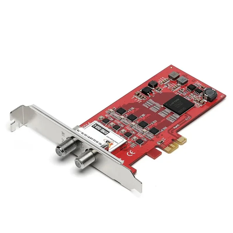 DTMB4 input PCIE interface TV card tuner records and engraves TS stream, supports Hong Kong ground wave