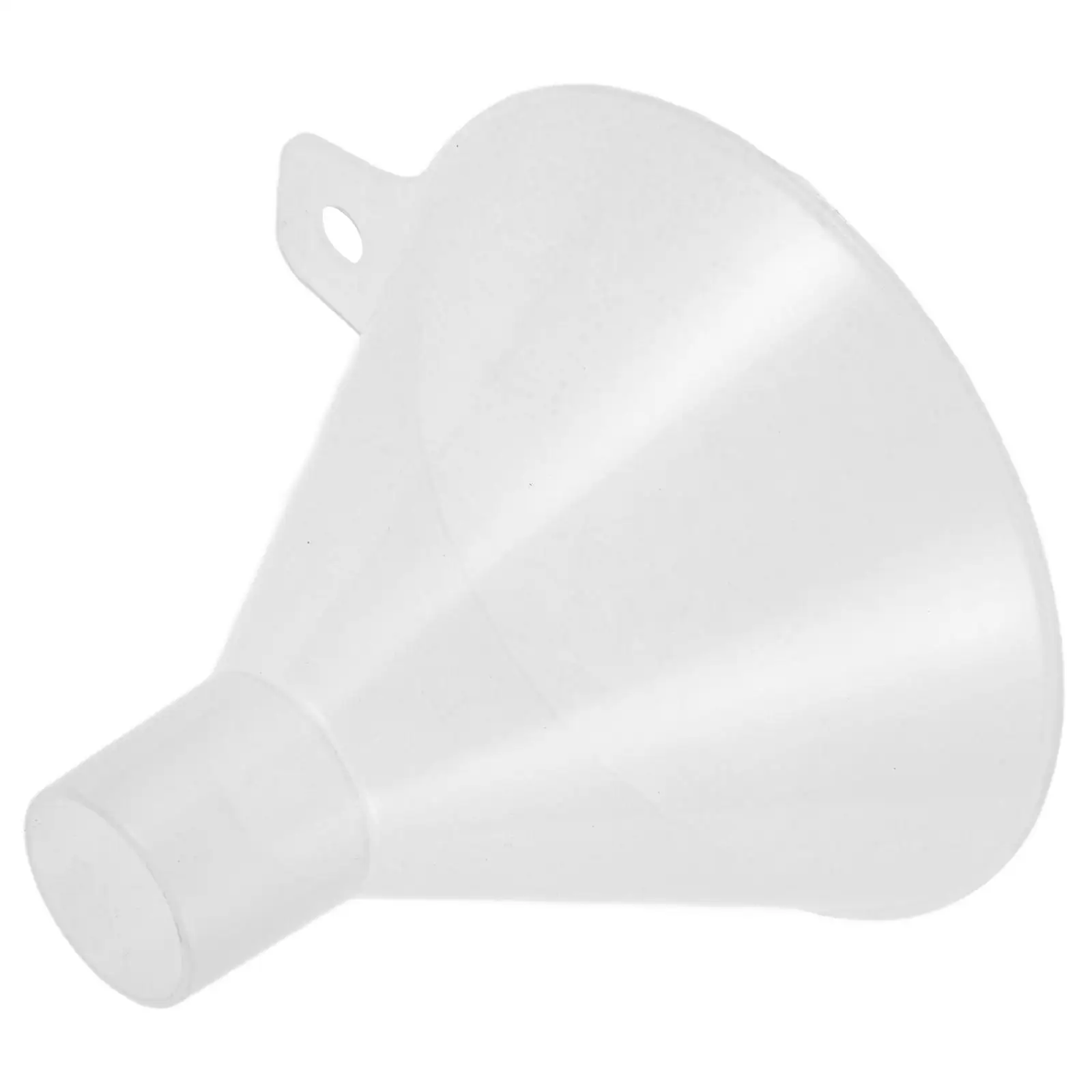 Plastic PP Lab Funnel 100mm Flat Bottom for Powder Large Size Scientific Filling Filter Funnel Laboratory Use