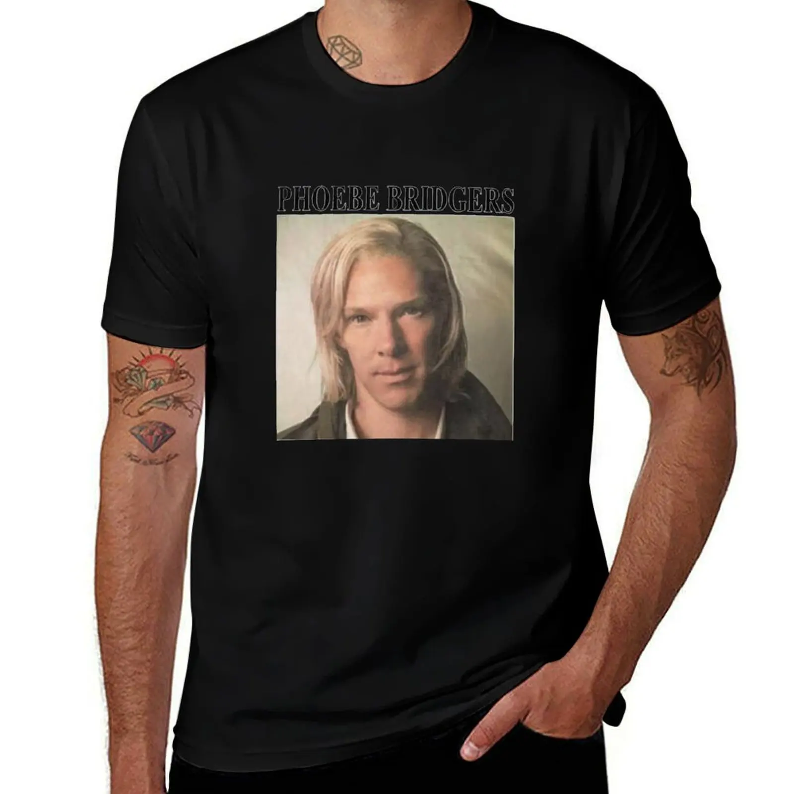 

Benedict Cumberbatch Phoebe Bridgers T-Shirt t shirt for man 100 percent cotton man t shirts cotton T-Shirt