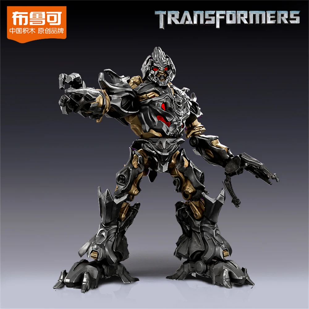 BLOKEES X Transformers Origins Film Ufficiale Optimus Prime Megatron Trasformazione Soundwave Action Figure Giocattolo Ornamenti Regalo