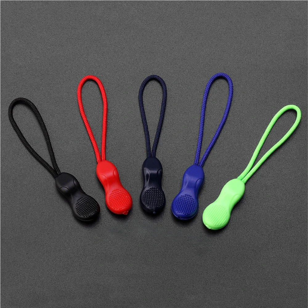 10pcs/lot Gourd-shaped Zipper Pullers Useful Zipper Extension Tool Clothes Knapsack Accessories