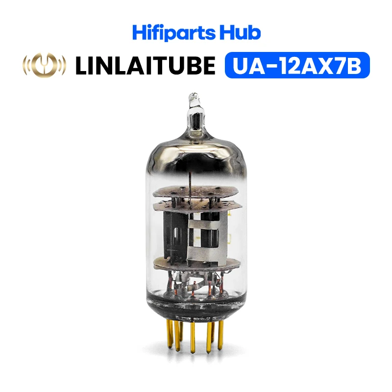 Linlai Tube Dual Triode UA-12AX7B Upgrade SHUGUANG EH MULLARD 12AX7/ECC83 High Quality Matched Pair with Gift Box