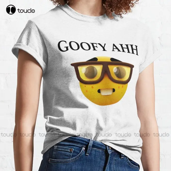 Goofy Ahh, With Text Classic T-Shirt I Love My Boyfriend Shirt Short Sleeve Funny Tee Shirts Xs-5Xl Unisex Streetwear Gd Hip Hop