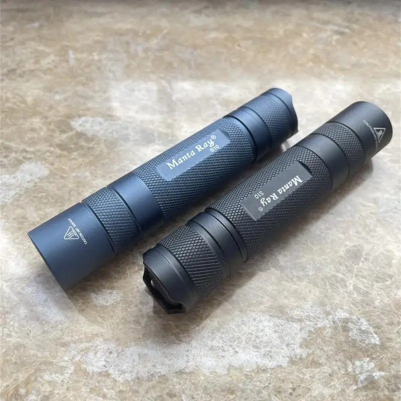Manta Ray SST20 Household Outdoor LED High-Power 18650 Strong Light Flashlight Camping Fishing Work Light Aluminum Waterproof