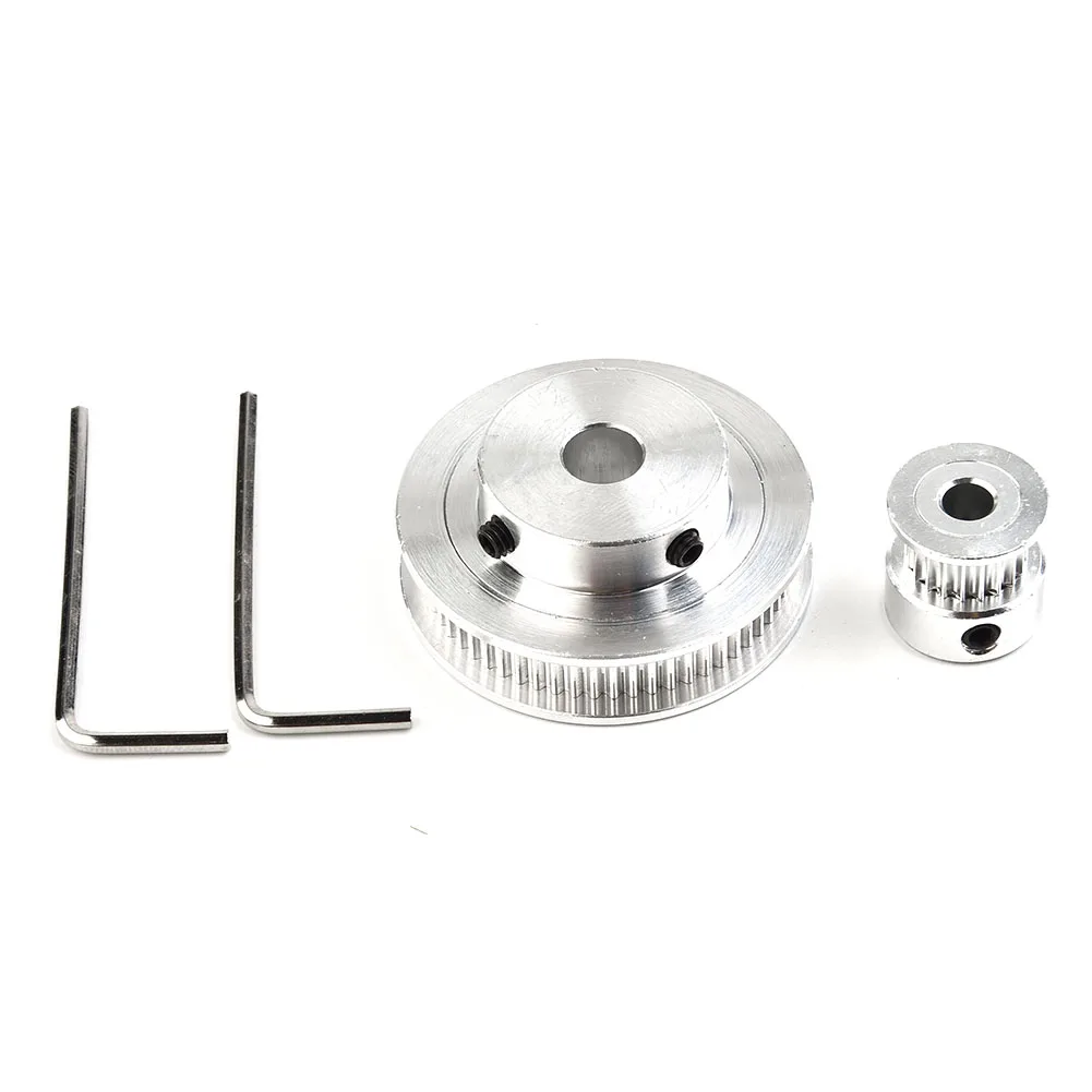 backlash Timing Belt and Pulley Set for 3D Printers with High quality Teeth and 20 Teeth and 60 Teeth  backlash