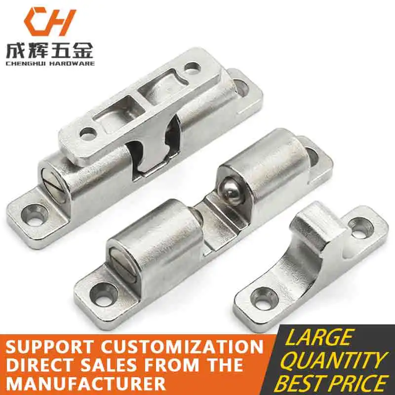 Stainless steel 304 door latch, rolling ball door suction, marble card latch, impact door latch