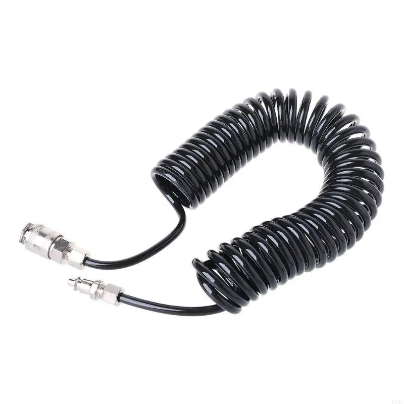 L74C 1 pcs Duster Black Blow Dust Pneumatic Wind Blowing Set with EU Connector + PU Hose