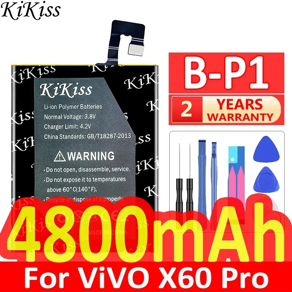 

Environmentally Friendly Mobile Phone Battery B-P1 4800Mah For Vivo X60 Pro X60pro Long-Lasting Performance