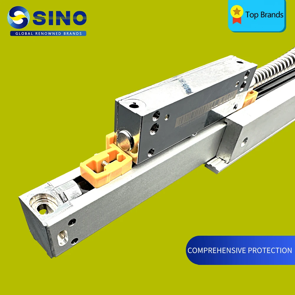 SINO Slim Linear Scale Original Optical Grating Ruler KA-500 70 120 170 220 270 320 370 420 470mm KA500 Small Linear Enceder