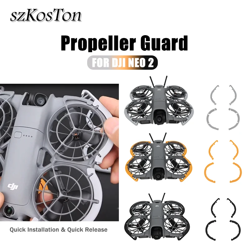 

Propeller Guard DJI Neo 2 Anti-collision Protector Bumper Bar Anti-drop Protection Ring DJI Neo 2 Drone Accessory