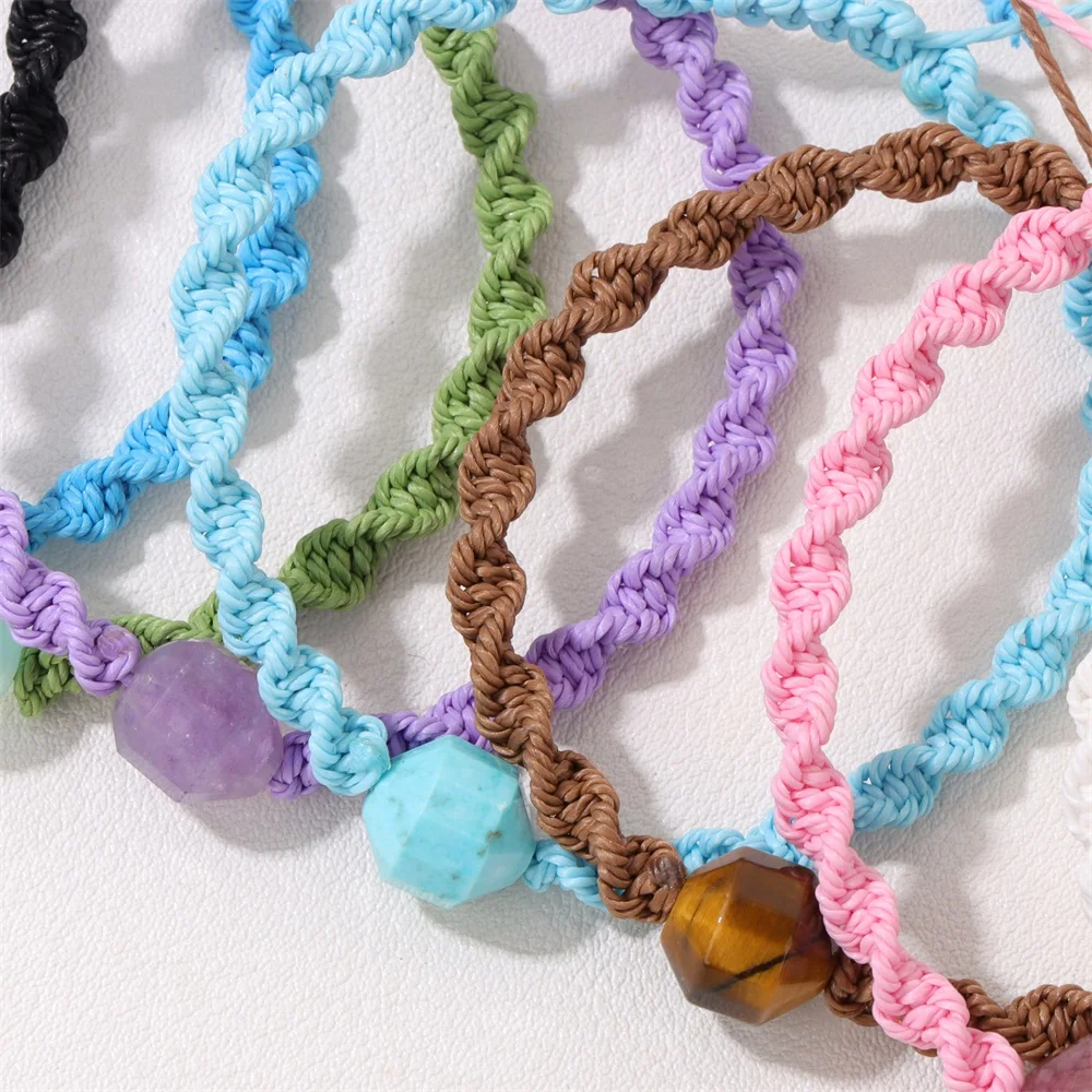 Ethnic Tibetan Buddha Woven Amulet Multicolor Bracelets & Bangles For Women Men Handmade Rope Buddha Charm Bracelet Friend Gift