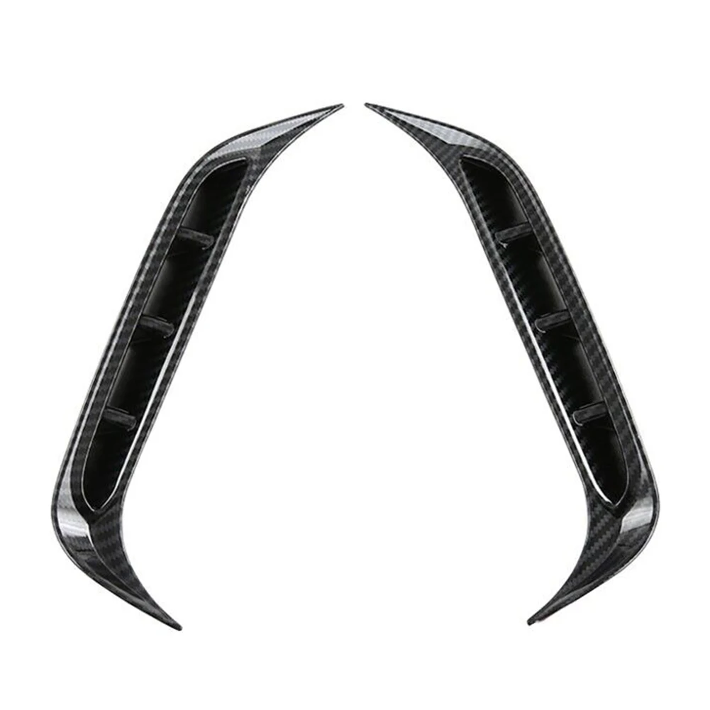 

Upgrade Your For Kia Sportage NQ5 2022 2023 with Carbon Fiber Pattern Front Bumper Trim Set of 2 Easy Installation