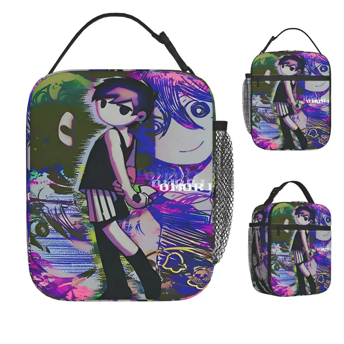 

Basil Sunny Omori Game Lunch Bag Cute Lunch Box School Convenient Thermal Tote Handbags Print Cooler Bag