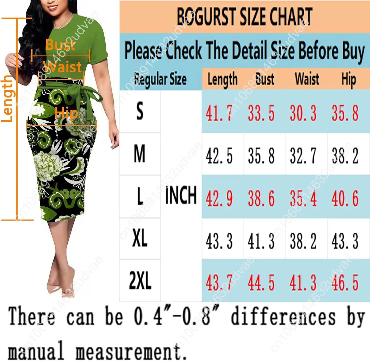 Damska sukienka midi bodycon do pracy na co dzień z uroczymi kwiatowymi nadrukami sukienki ołówkowe