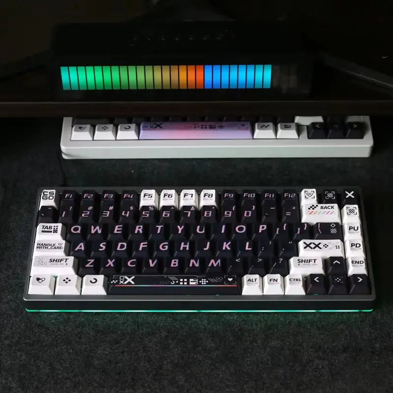 Printed Collection Theme Mechanical Keyboard Keycaps 135 Keys Pbt Material Thermal Sublimation Laptop Gaming Keyboard Keycaps