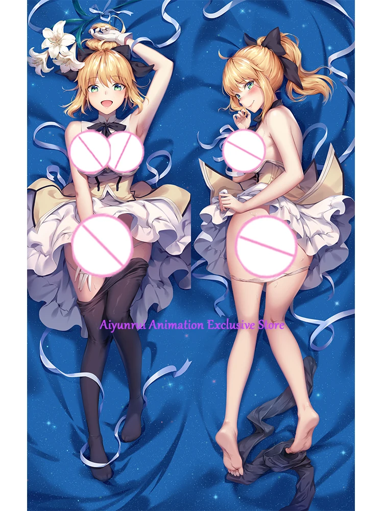 

Dakimakura Anime Saber 2 Side Printed Hugging Body Pillowcase Cushion Bedding Decor Pillow Cover 2024