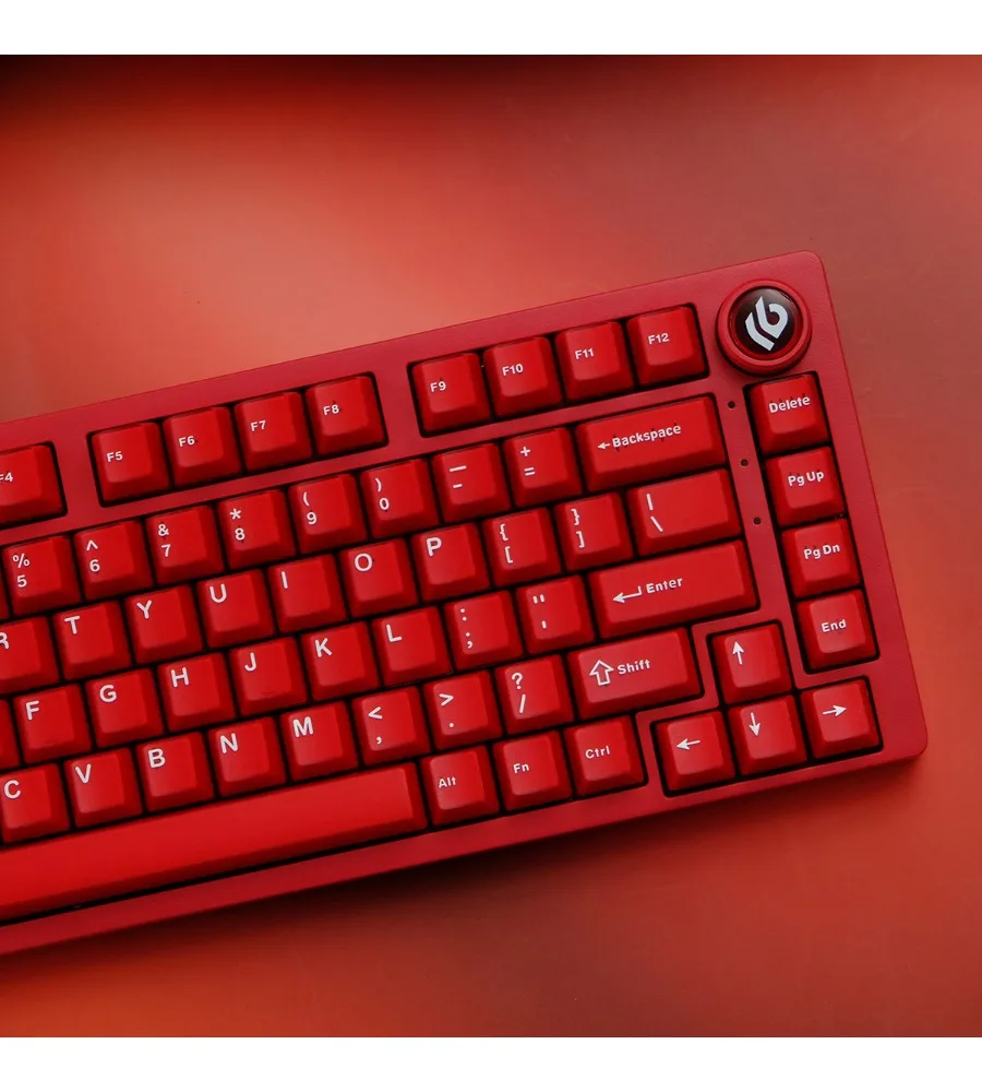 

Keycap ABS two-color molding factory-adapted Wooting Made68 ruby semi-transparent magnetic axis mechanical keyboard