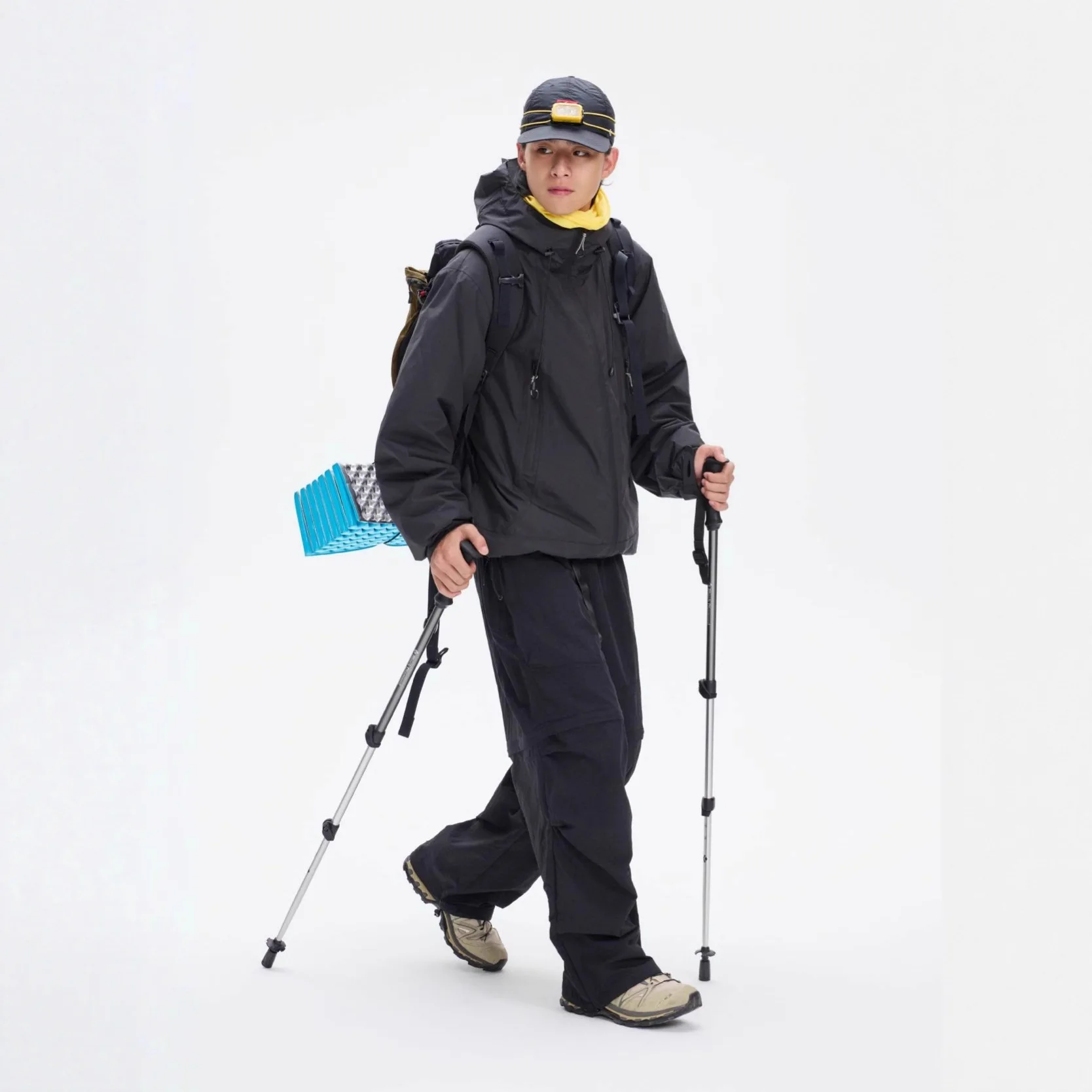 Giacca da esterno impermeabile 3 in 1 per uomo donna staccabile piumino d'anatra interno coppia sportiva cappotti da trekking piumino da uomo JK-135