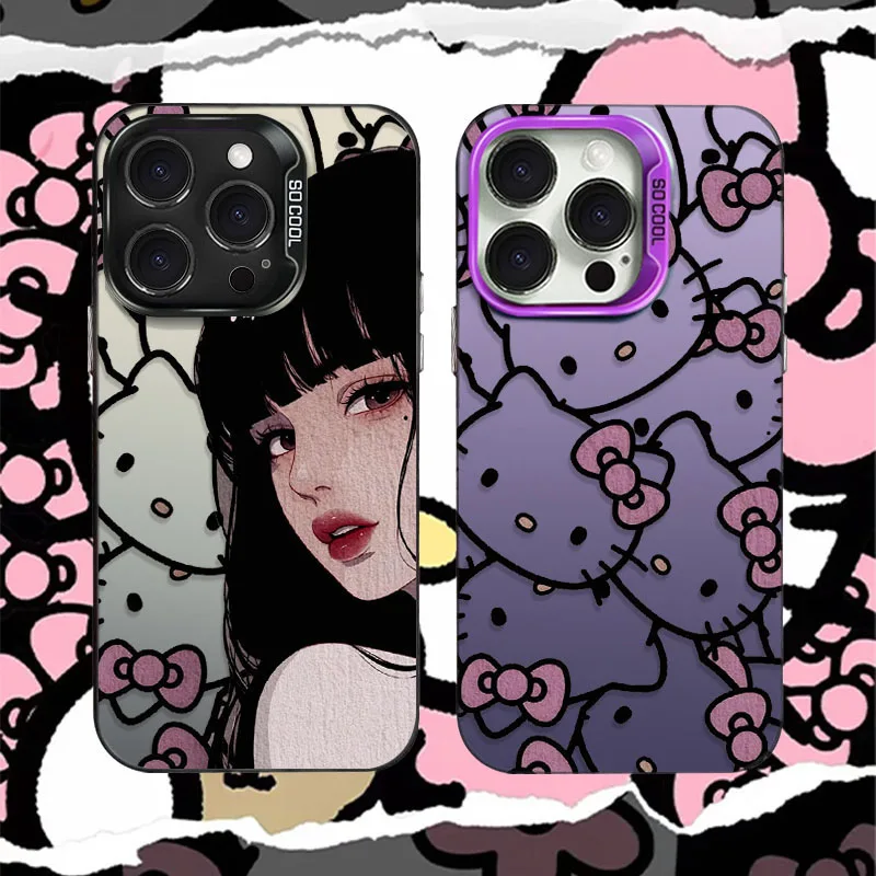 Sanrio Hello Kitty Tomie Kawakamis Case For Samsung Galaxy S23 S24 S25 S22 Ultra S21 Plus FE A56 A36 A26 5G A16 A06 4G Note 20