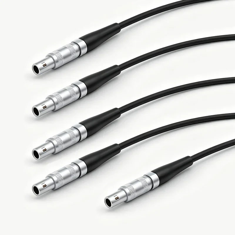00B 0B 1B 2B FGG EGG Socket Connector Cable Power Signal Line Compatible LEMO  Double-headed 2 3 4 5 Pin Metal Aviation Plug