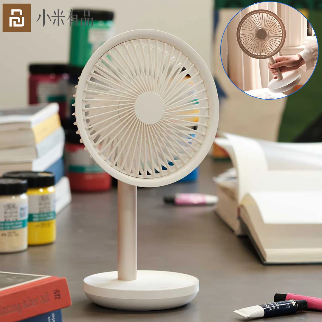 

Xiaomi Mijia умный портативный настольный вентилятор USB перезаряжаемый ручной мини-электрический вентилятор беспроводной маленький вентилятор с воздушным охлаждением