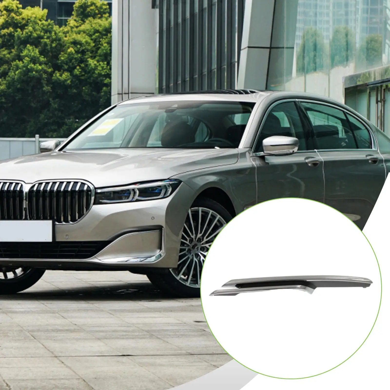 

Премиальный передний левый бампер, противотуманная фара, накладка, прочный пластик, подходит для BMW 3 серии F30 2012-2015, автозапчасти