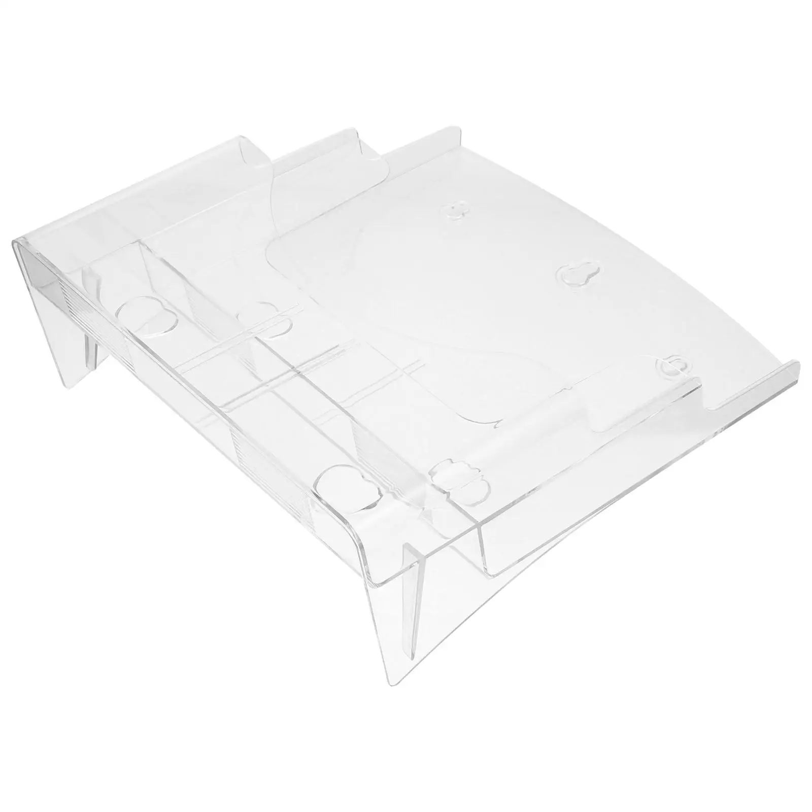 A4 Paper Holder WallMounted Acrylic File Organizer Brochure Display Stand Pamphlet Storage Menu Card Letter Folder