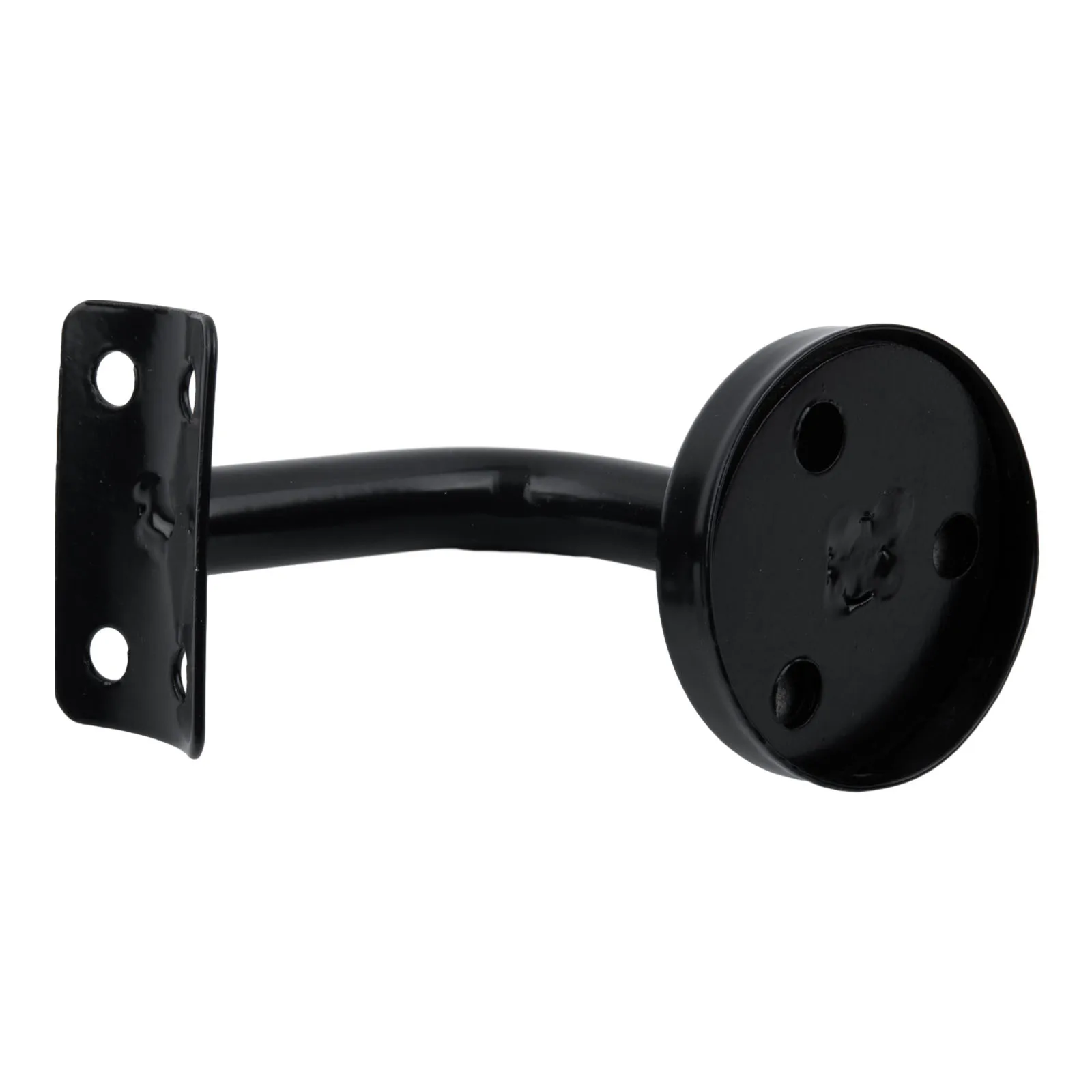 1PCS Black Stair Handrail Bracket Bannister Wall Support Hand Rail Balustrade Strong Home Improvement Building Hardware