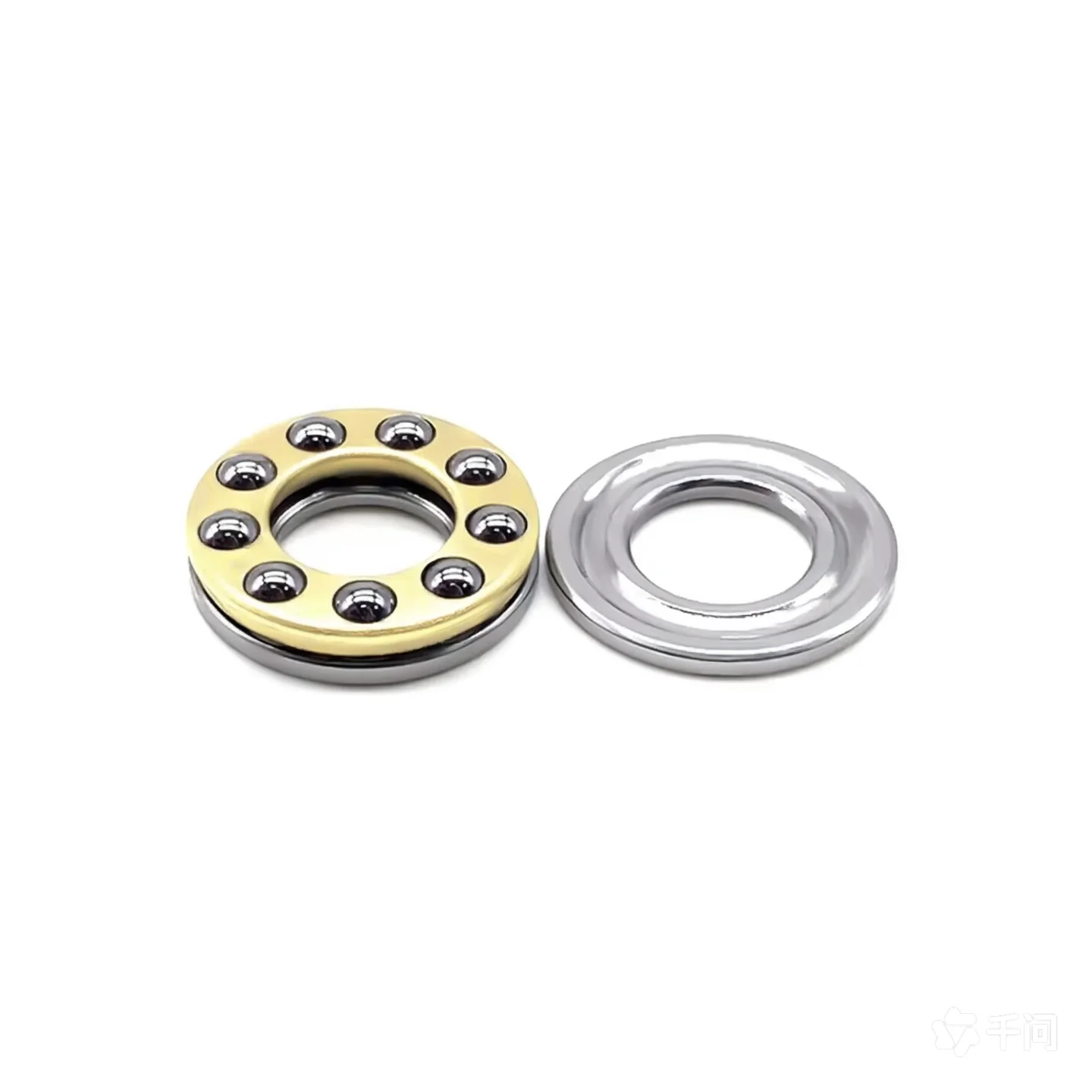 10PCS F5-10M 5x10x4 mm ABEC-7 Bearing Miniature Thrust Axial Ball Bearings With Grooved Raceway