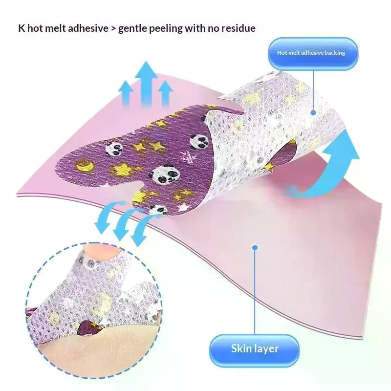 /Kuz/Anti-Snoring Stickers Children Adult Night Sleep Lip Nose Breathing Improving Patch Mouth Correction Orthosis Tape 20Pcs
