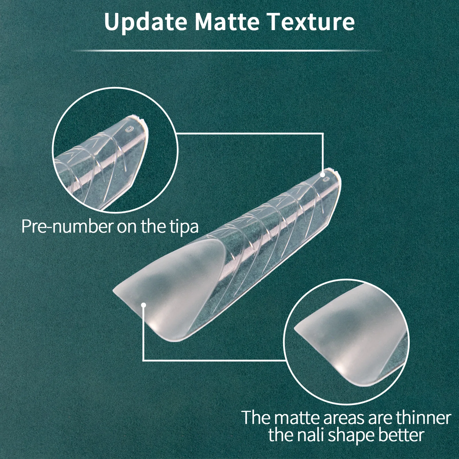 Nailpop Set di forme doppie e cuscinetti in silicone Stampi riutilizzabili con scala Dimensioni di forme multiple disponibili per strumenti per manicure di estensione