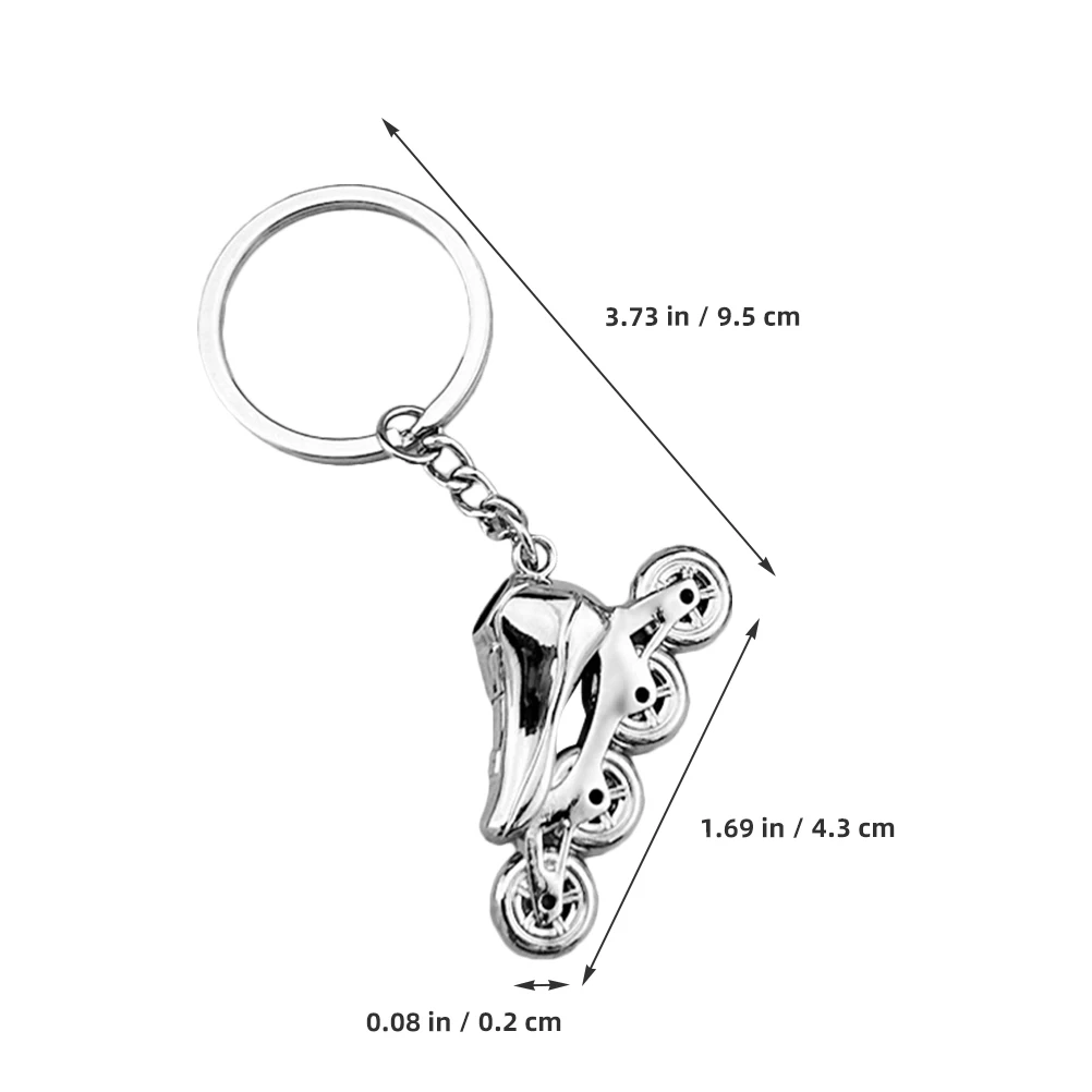 Backpack Charm Bag Skating Gift 3D Skating Shoe Pendant Speed Skating Shoe Keychain