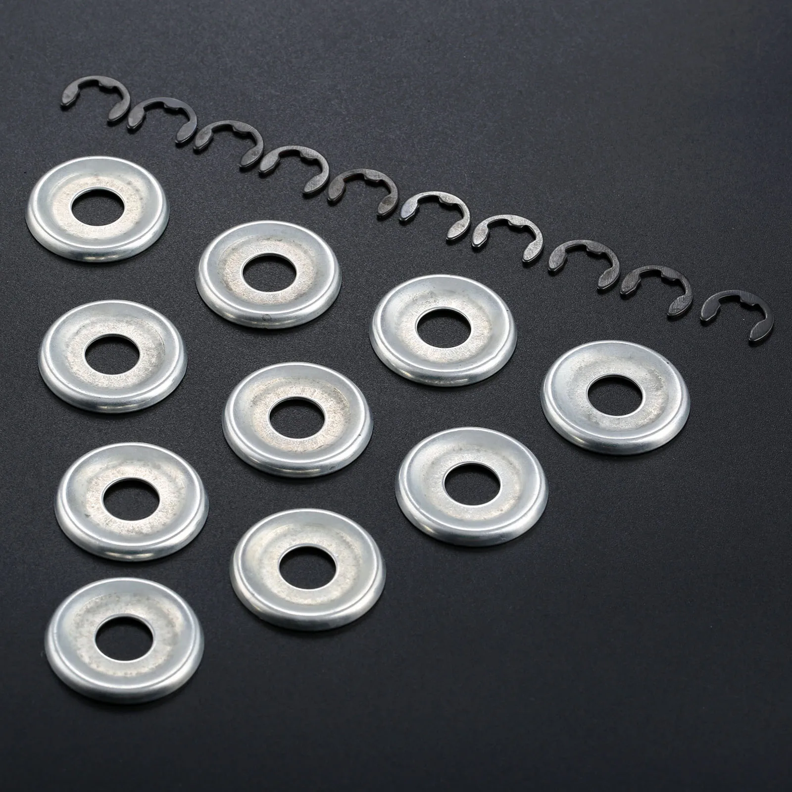 10 SETS Chainsaw Clutch Drum Washer E-Clip Ki tMS250 For STIHL 017 018 019 021 025 MS170 MS180 MS250 Replace For 9460 624 0801