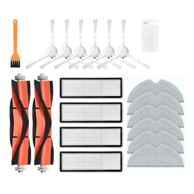 

AB13-High Quality Side Brush HEPA Filter Main Brush For MIJIA 1C STYTJ01ZHM 1T STYTJ02ZHM Vacuum Cleaner Parts