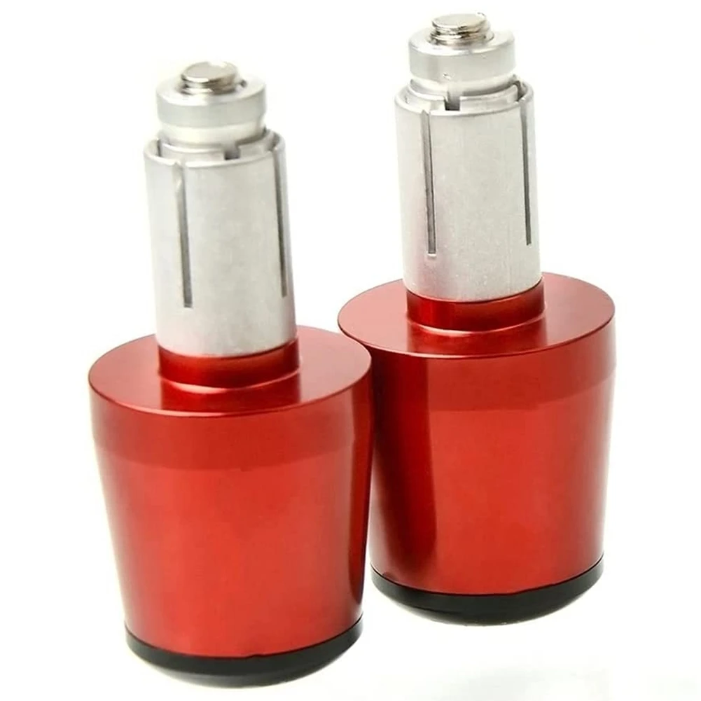 Motorcycle Aluminum 22Mm Handlebar Cap Grips Accessories Motorcycle Handlebar Balance Plug Handle Bar Ends Slider,Red