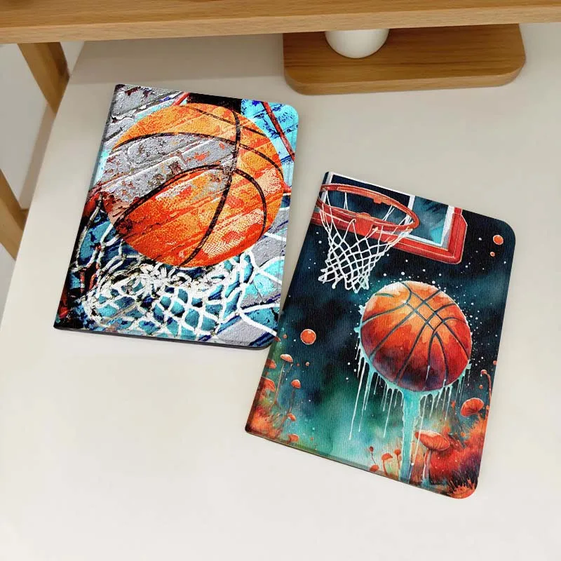 

Abstract Basketball Hoop Tablet Case For Samsung Galaxy Tab S6 S8 S9 S10 Lite FE 10.4 11 Inch 2022 2024