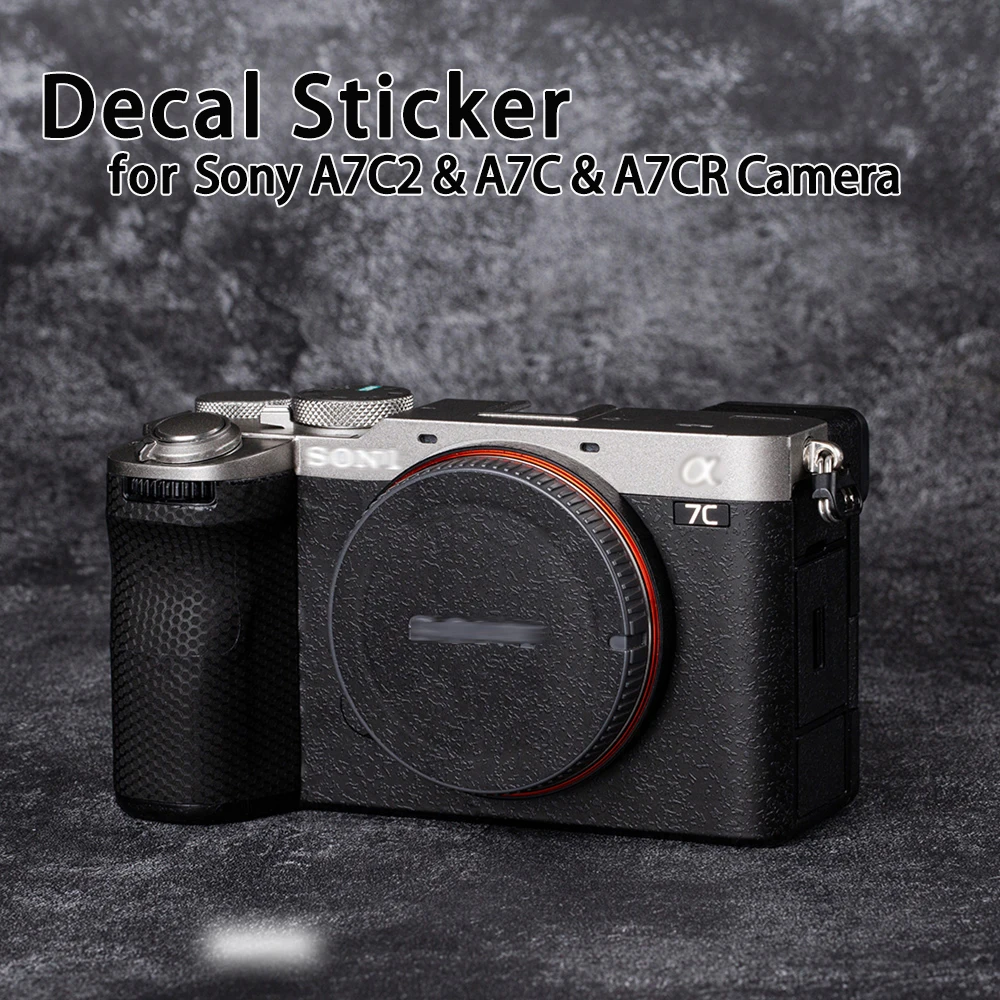 For Sony Alpha 7C II Decal Skin A7C2 A7C A7CR Camera Skin Sticker A7CM2 A7CR Cover Case Film Wrap Covered A7CII Protective Film
