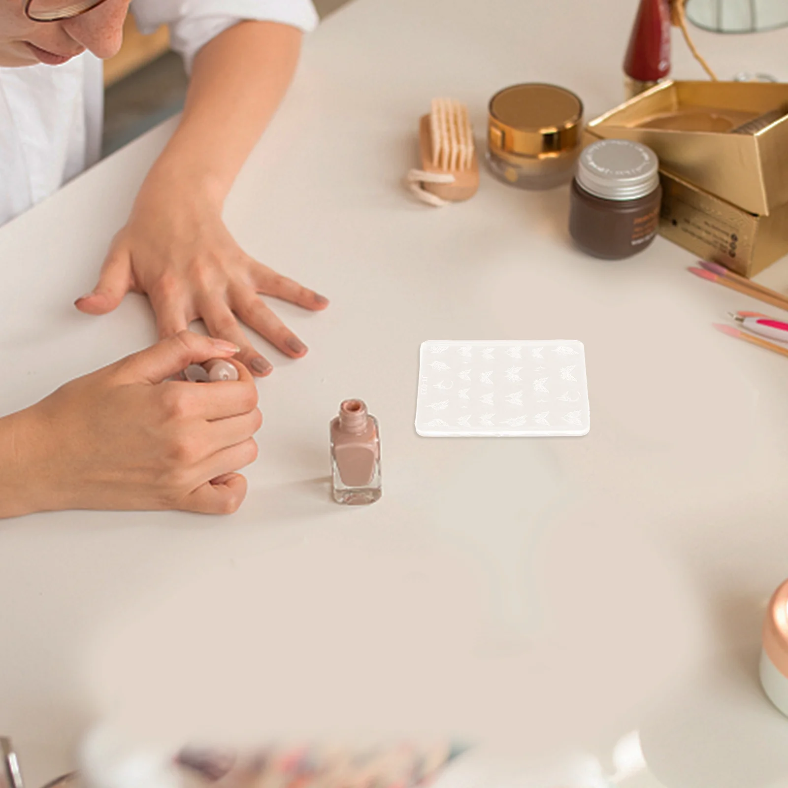 

3D Embossed Silicone Nail Charm Mold DIY Nail Decoration Crafts Mold for Manicure Polish Art Design Clay Molds for Crafts