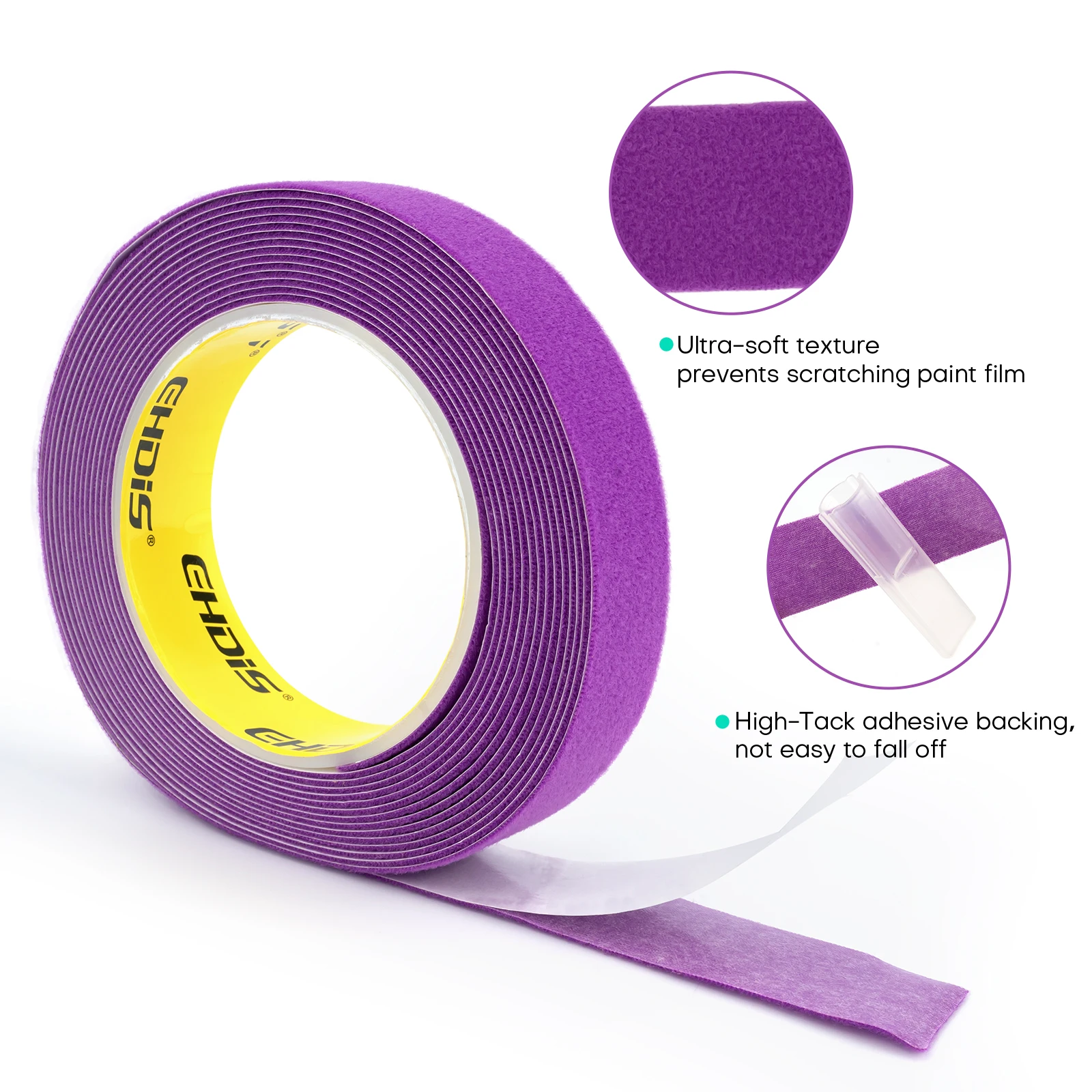 FOSHIO 16Ft/Roll Felt Strips Car Glass Cleaning Scraper Edge Wrapping Fabric Household Furniture Scuff Pads Floor Protection